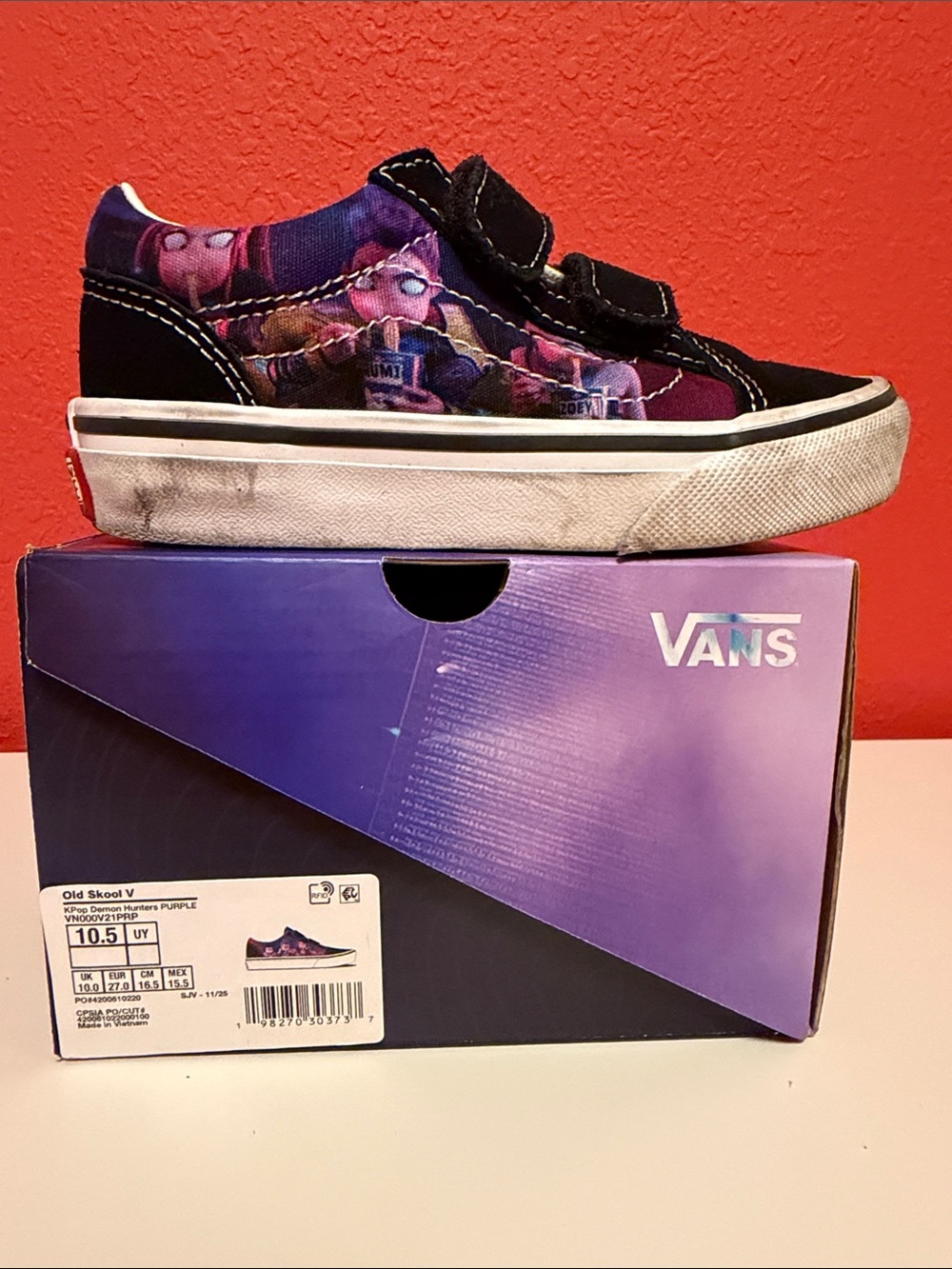 K-Pop Demon Hunters Vans 10.5